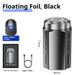 Mini Electric Shaver – Portable Travel Shaver For Men, Metal Body, Waterproof, LED Display, Floating 3D Head, USB Rechargeable (Black/Gunmetal)_voghion.com