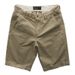 Trendy Summer Casual Shor For Men With Belt, Five-Point Loose Straight Cargo Shor, Solid Color Spor Mid-Length_voghion.com