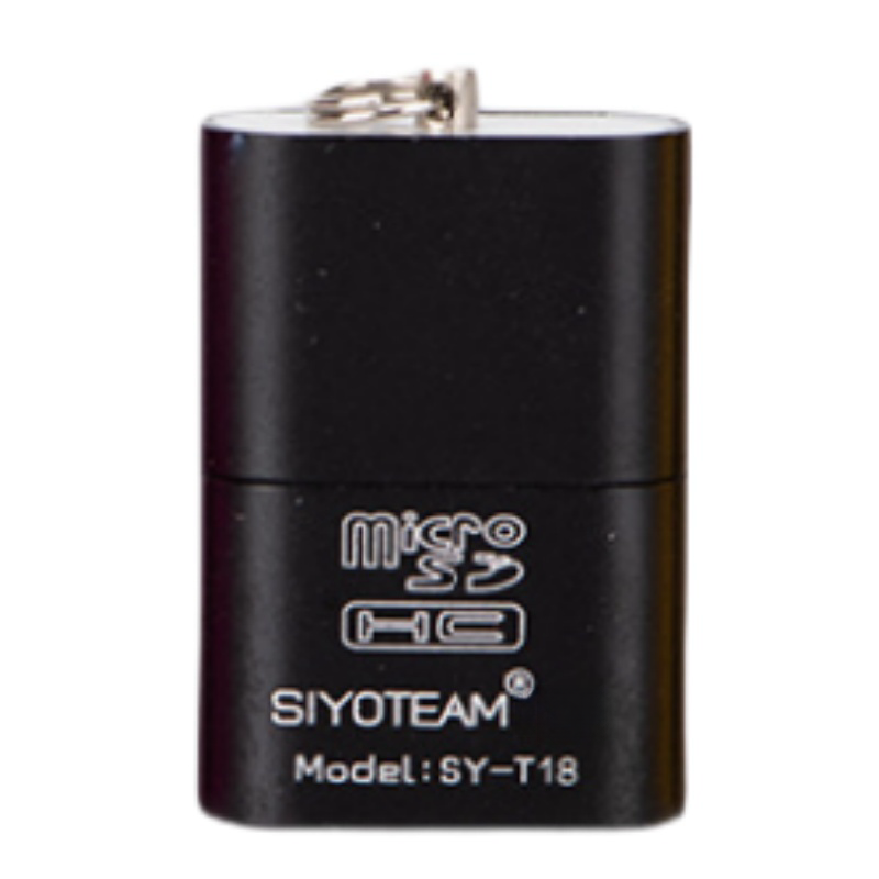 Producători en-gros Shiyou SY-T97/T18 cititor de carduri de computer card TF metal aliaj de aluminiu mini USB2.0 de mare viteză_voghion.com