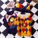 Autumn And Winter Cute Funny Crazy Circus Clown Sweater Halloween Cat Set Pet Dog Clothes_voghion.com