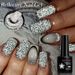 Vernis gel pailleté holographique - Diamant scintillant et irisé - Longue tenue et résistant aux éclats_voghion.com
