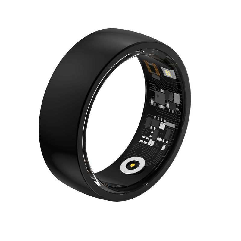 Smart Health Ring - Bluetooth Fitness Tracker With Heart Rate, Blood Pressure & Sleep Monitoring_voghion.com