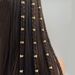 40 - Piece European And American Best - Selling DIY Wig Dreadlock Accessories, Plum - Blossom Braid Hair Extension Rings & Clips_voghion.com