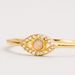 Ready Stock Sterg Sier Evil Eye Zircon Opal Treasure Gold Color Rings For Women Men Enagement Jewelry Bijoux Femme anillo_voghion.com