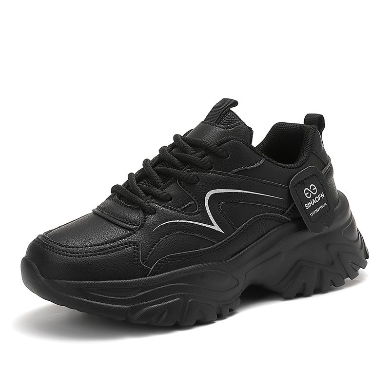 New mesh breathable casual shoes soft sole lightweight muffin running shoes_voghion.com