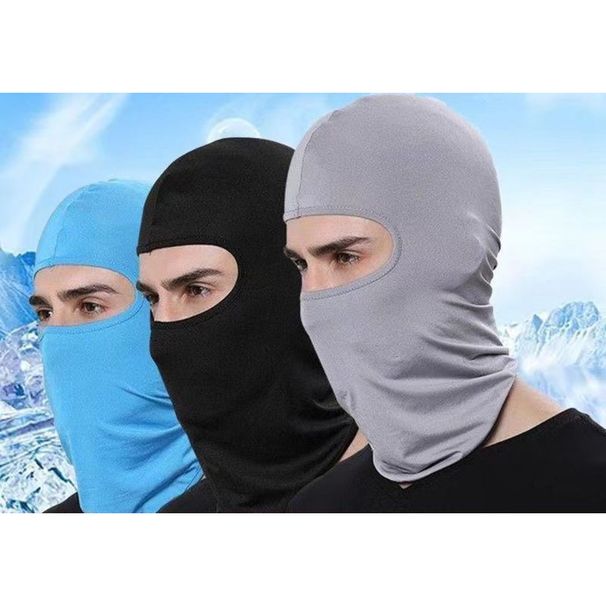 Summer Ice Silk Men Sunscreen Women Outdoor Fishing Cycling Head Cover Anti-ultraviolet Full Face Helmet Mask_voghion.com