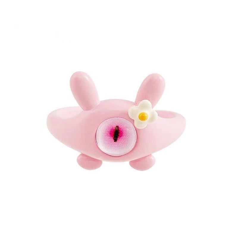 Kindliches und süßes Katzenmonster für Damenmode, verstellbare Öffnung, Zeigefingerring, Internet-Berühmtheit,_voghion.com