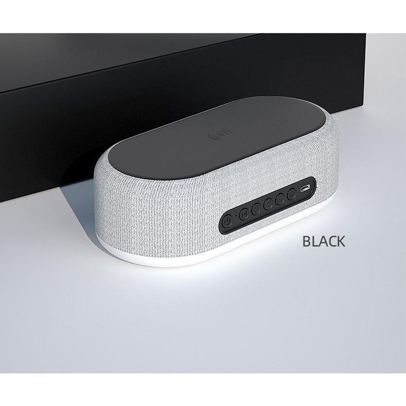 2024 New Explosions Colorful Speaker Liuhe One Wireless Charging Multifunctional Wireless Charging Bluetooth Speaker Wireless Charging_voghion.com