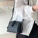 New Single Shoulder Crossbody Summer Versatile Small Square Double Zipper Textured Woven Bag For Women_voghion.com