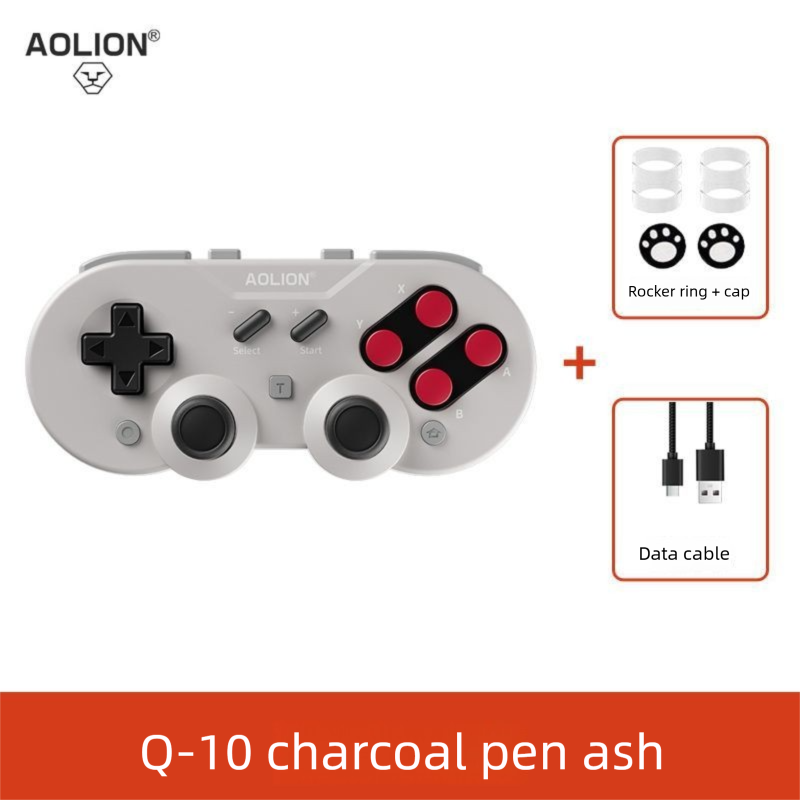 Aojia Lion Q10 Wireless Controller PC Computer Arcade Fighting Symmetrical Joystick Switch Android IOS Mobile Phone_voghion.com