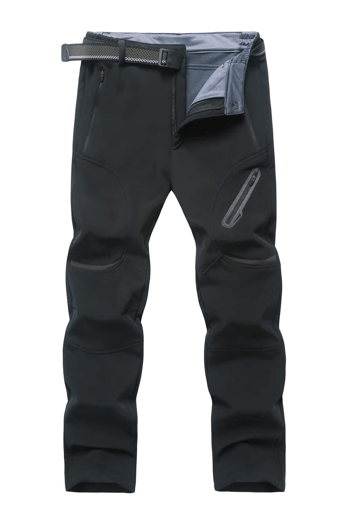 Pantaloni sportivi caldi da uomo, antivento, softshell, da alpinismo_voghion.com