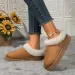 Mouth Hairy Snow Fashion 2024 Boots Womens Winter New Style Thick Bottom Short Tube One Step Lazy Large Cotton Ss_voghion.com
