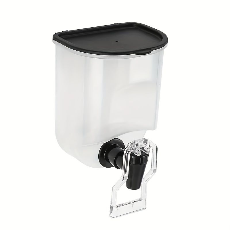 Dispenser per collutorio a parete resistente, contenitore in plastica da 21 once, non necessita di elettricità, organizer per bagno 136_voghion.com