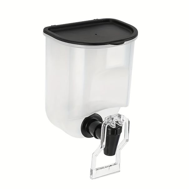 Dispenser per collutorio a parete resistente, contenitore in plastica da 21 once, non necessita di elettricità, organizer per bagno 136_voghion.com