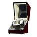 Double Watch Winder Automatic Rotation Wood Display Case Storage Organizer_voghion.com