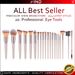 18/20-Piece Champagne Gold Makeup Brush Set With Storage Case - Professional Blush Brush Powder Brush & Eyeshadow Brushes Kit_voghion.com