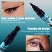 QIANXIU Intensivschwarzer Eyeliner-Stift mit zwei Enden, 2-in-1, schnelltrocknend, wasserfest, schweißfest, wischfest_voghion.com