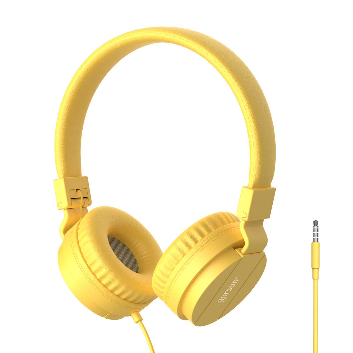 Gorsun Faltbarer Stereo-Bass-Kopfhörer ohne Mikrofon_voghion.com