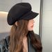 Octagonal Winter Korean Style Trendy Versatile Hat For Women, Spring And Autumn British Newsboy Painter Beret_voghion.com