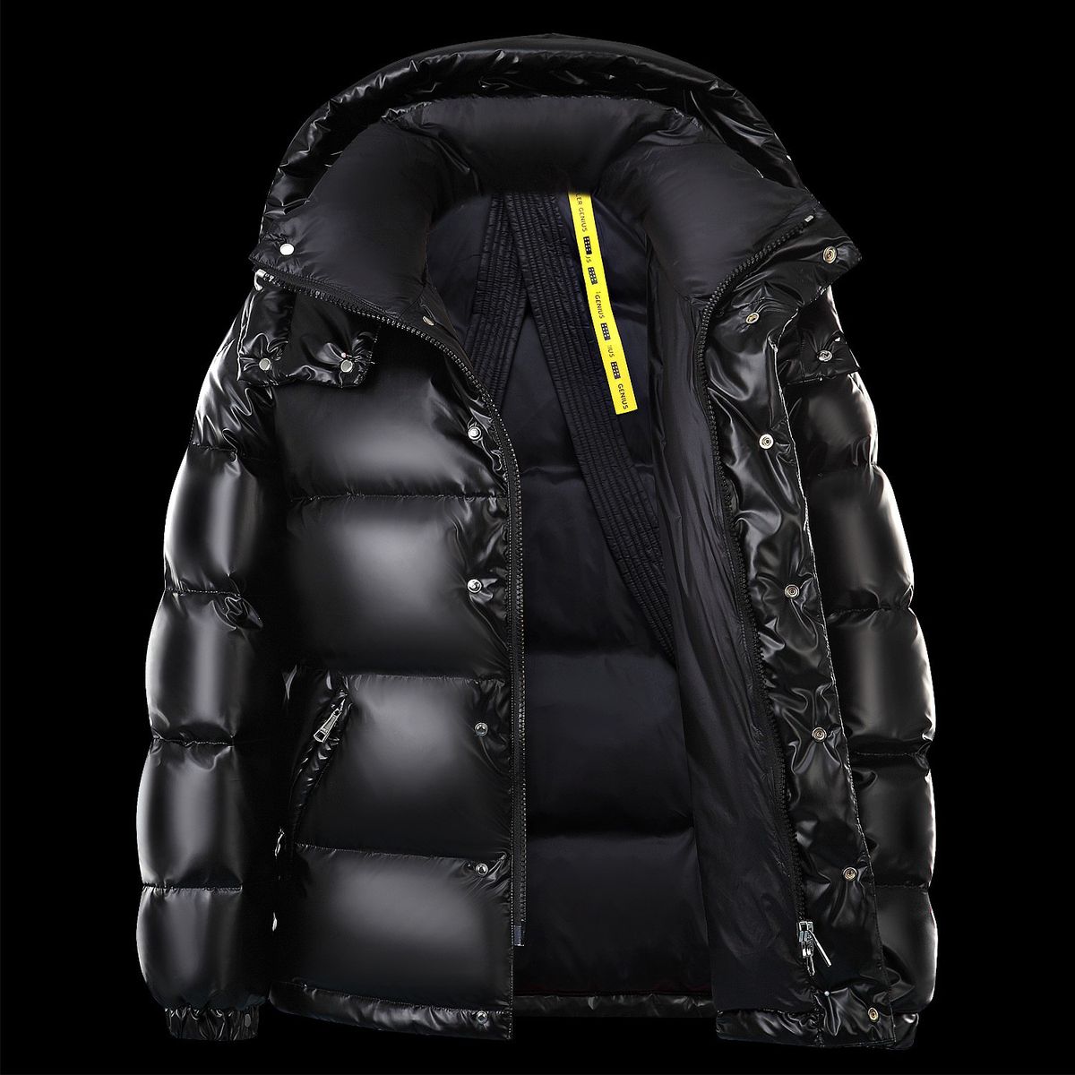 Men's Short Puffer Jacket With Hood - Lightweight & Warm Winter Coat, Water-Resistant Shell, 600+ Fill Power Duck Down, Breathable Lining_voghion.com