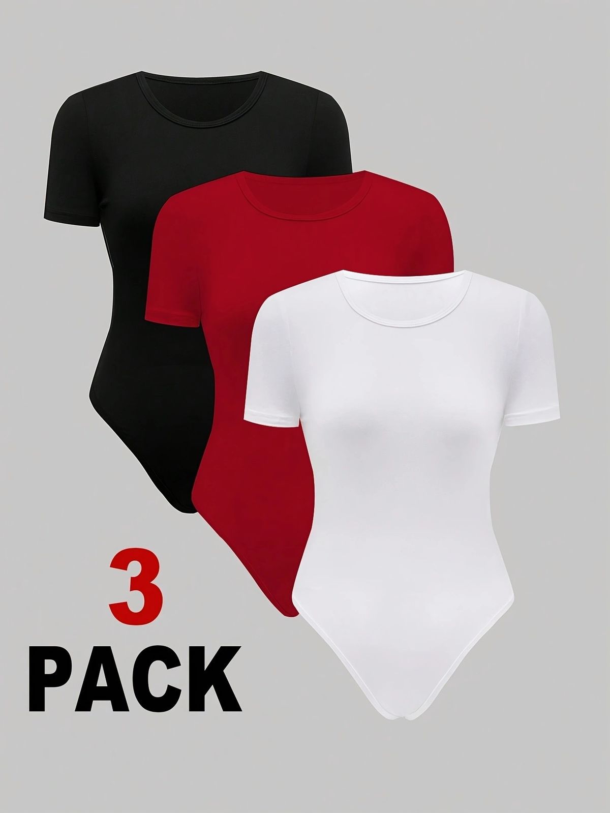 Damenbekleidung, 3-teilig, einteilig, kurzärmeliges Oberteil, eng anliegender, nebliger Oberbekleidungs-Overall mit figurformendem Schnitt_voghion.com