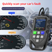 OBD Detection Tool – Engine Fault Code Clear, Live Data Stream, VIN & Battery Test, DIY Car Gadget_voghion.com
