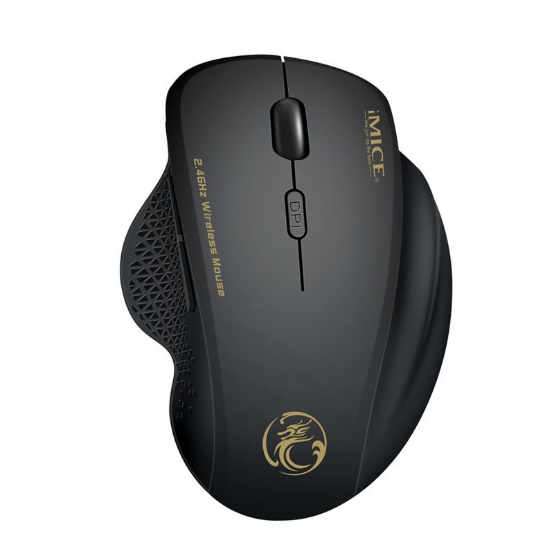 Mouse da gioco con connessione wireless ABS IMICE G6 da 2,4 GHz per computer_voghion.com