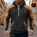 Taktischer Fleece-Hoodie mit Gittermuster – Herrenpullover mit Reißverschluss und Plüschfutter (Wintertauglich mit praktischen Taschen)_voghion.com