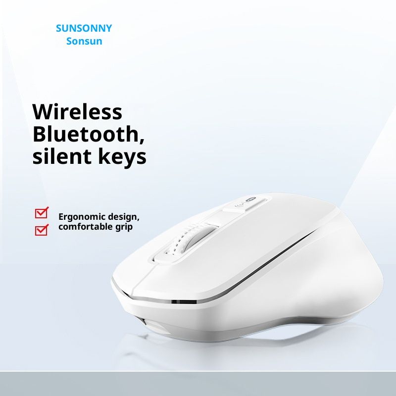 Digitex Digitex Sensoni R4 Wireless 2.4G Bluetooth Dual Mode Mouse Fashionable Office Gaming Laptop Desktop Computer Silent_voghion.com