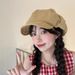 Clouds Large Brim, Beret, Fall And Winter Women's Clothing, Korean Version, Versatile, Show Face Small, Large Plate,_voghion.com