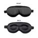 22 Momme 3D Contoured Silk Sleep Mask - Adjustable Strap & Zero Pressure (Full Blackout Hypoallergenic Perfect For Side Sleepers & Travel)_voghion.com