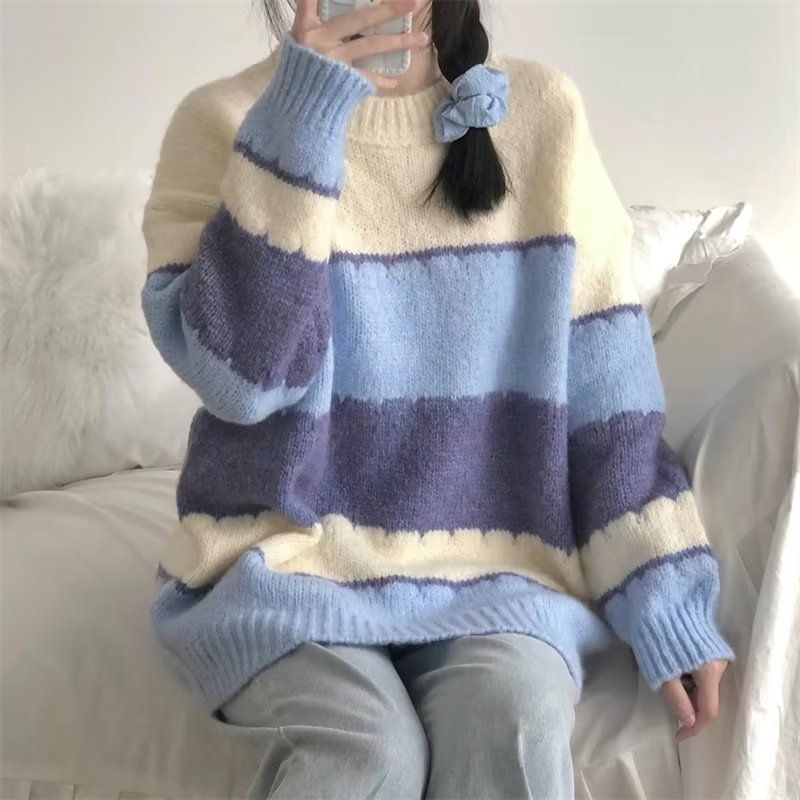 Herbst Winter Sweat, Herren und Damen Trendy Marken, Vatile, Trendy, Paar, Student, Casual, Loose Knitted_voghion.com
