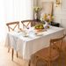 Yingchuang's New Three-dimensional Embroidered Tablecloth American High-grade Rectangular Dining Table Cloth Atmosphere Book Tablecloth_voghion.com