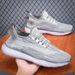 Unbeatable Quality 2025 Spring New Men's Fly Woven Breathable Coconut Flat Bottom Lightweight Sports Shoes For Men_voghion.com