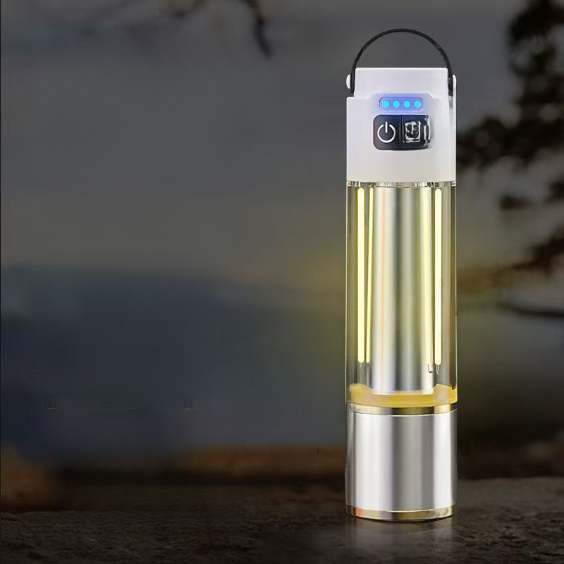 Outdoor Camping Lantern Portable High Brightness Range Flashlight Durable Tent Home Rechargeable Long Battery Life_voghion.com