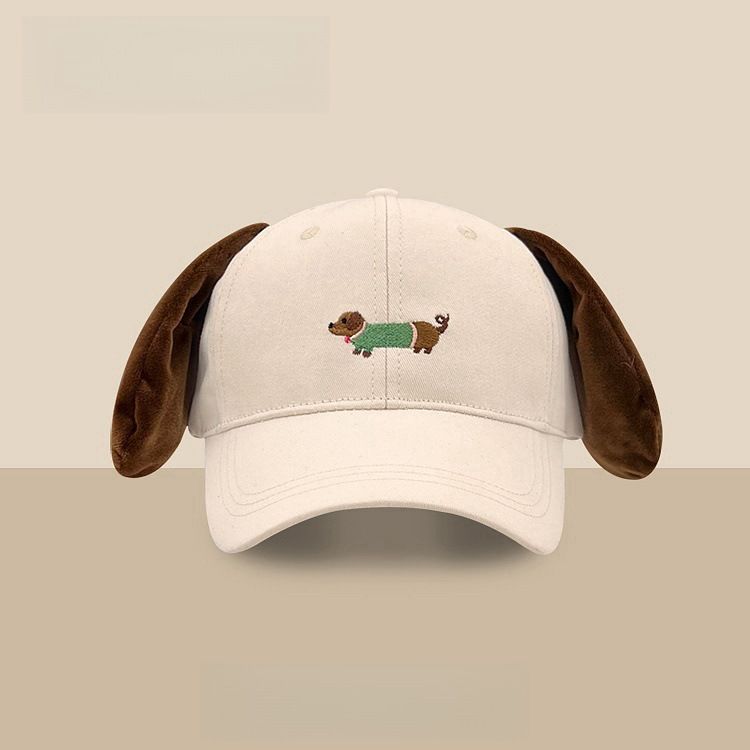 Schreiende Wurschthond Baseball Weiblech Ins Witzeg Oueren Knëppend Sonneschutz Villsäitegt Gesiicht Weist Kleng Entenzong Hutt_voghion.com