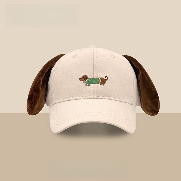Schreiende Wurschthond Baseball Weiblech Ins Witzeg Oueren Knëppend Sonneschutz Villsäitegt Gesiicht Weist Kleng Entenzong Hutt_voghion.com