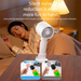 Brushless Turbo Fan - USB Mini Handheld Portable Rechargeable Silent Operation For Summer_voghion.com