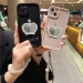 Luxury Stylish Crown Mirror Phone Case For Huawei Nova 13 12 11 10 9 8 Pro 11i 12i 5t Y70 Plus Soft Silicone With Bracelet_voghion.com