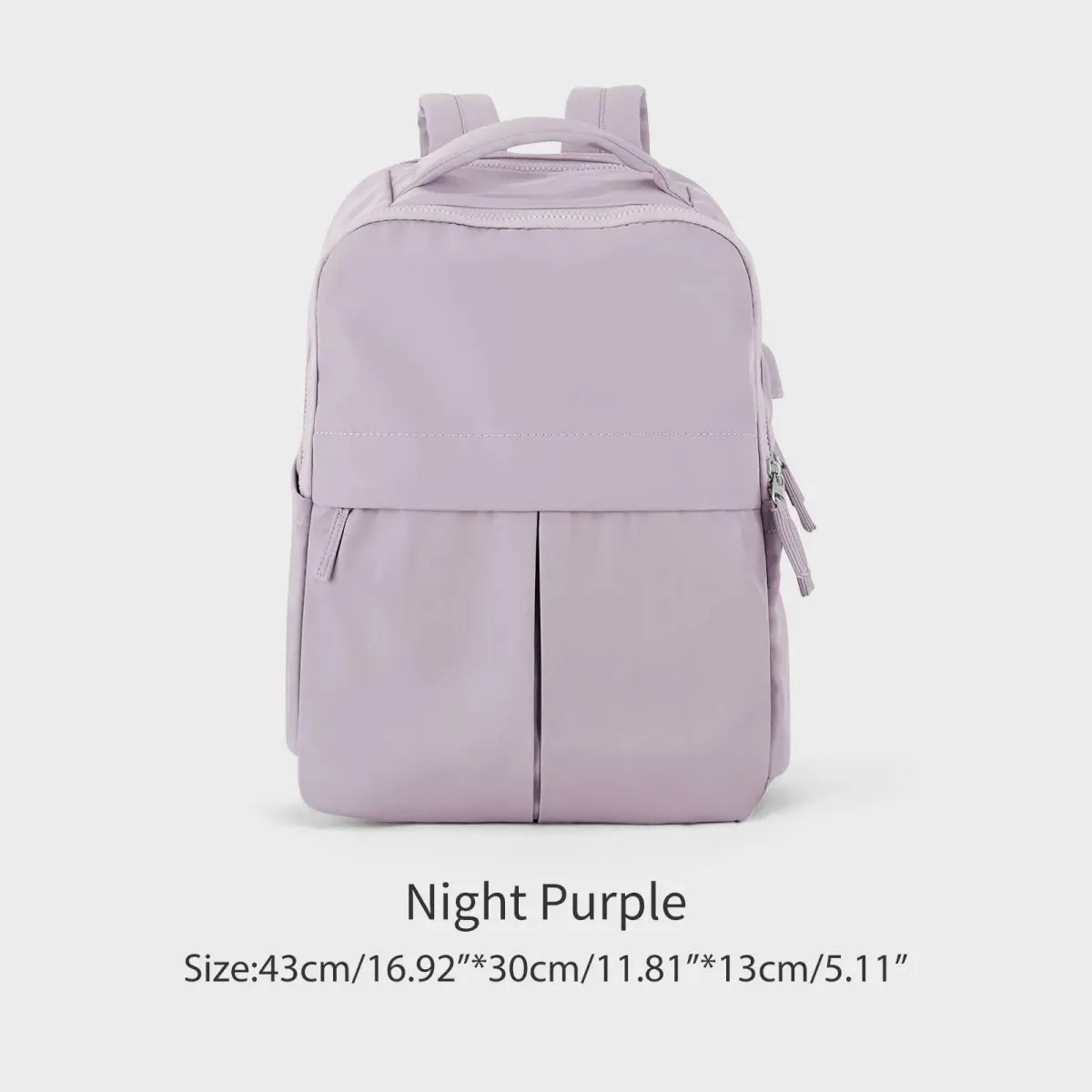 Laptop-Rucksack für Damen, 15,6 Zoll, für College, Arbeit, Reisen, Business, Computer, mit USB-Anschluss, lässiger Tagesrucksack für Lehrer, Krankenschwester, C241107_voghion.com