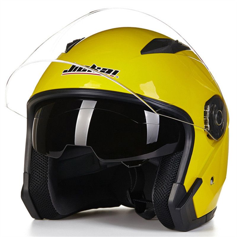 Motorsykkelhjelm med doble linser Motorsykkelhjelm_voghion.com
