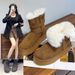 Platform Height-Increasing Snow For Women 2025 Autumn New Fleece-Lined Thickened Warm Short Fashionable Versatile Cotton_voghion.com