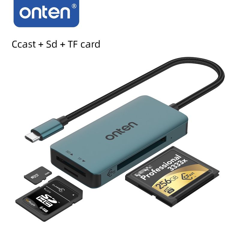 CFast Card Reader SD TF Mobile Phone Typec High-Speed Computer Suitable For D4/D5/D6 SLR Camera D850_voghion.com