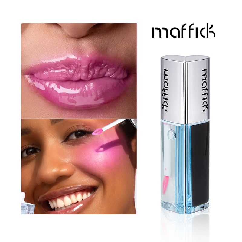 Rouge MAFFICK Farbwechselndes Rouge-Flüssigkeit, natürlich, langanhaltend, leicht zu färben, aufzuhellen, geringe Sättigung, schrumpfender Lipgloss, Rouge Two_voghion.com