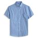 Men's Clothing Plus Size Specializes In Plus Size Summer Thin Short Sleeved Plaid Shirts In Various Colors For Fat People_voghion.com