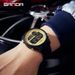 Unisex Digital Sports Watch With Luminous Display, 50M Waterproof, Lightweight Silicone Strap For Outdoor & Daily Wear_voghion.com
