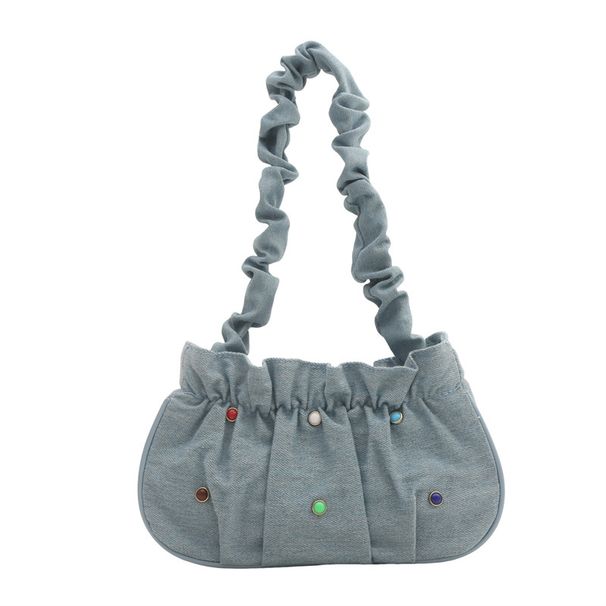 Small And Minimalist Personalized For Women 2024 New Commuter Wrinkle Underarm Versatile Casual Instagram Cloud Shoulder_voghion.com