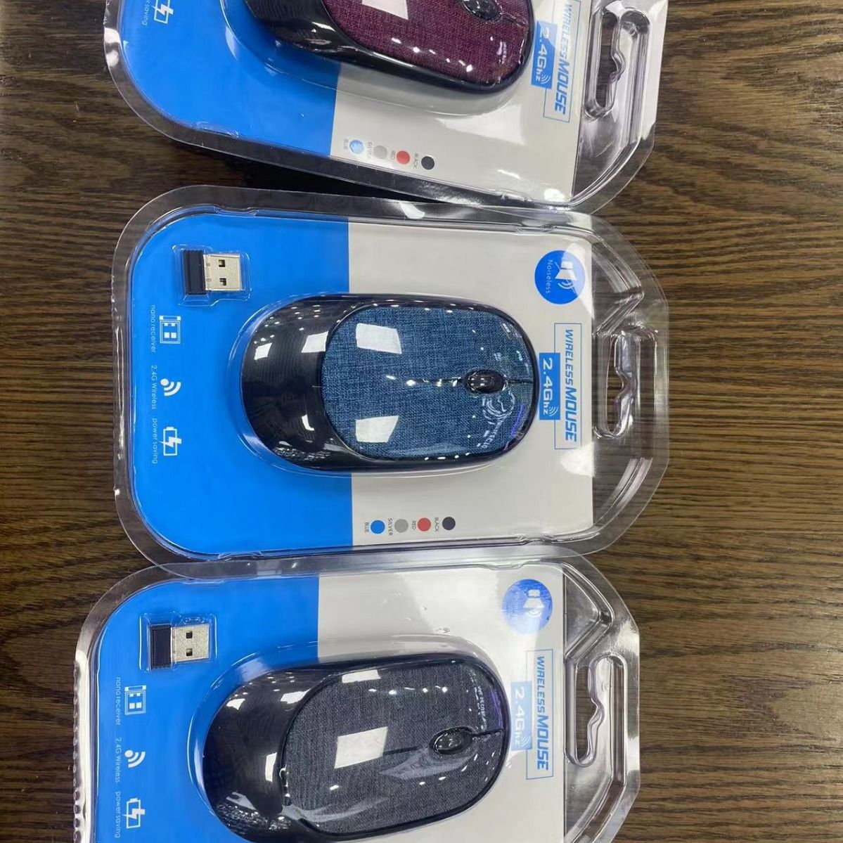 Ratón inalámbrico 6912 2.4G para computadora portátil_voghion.com