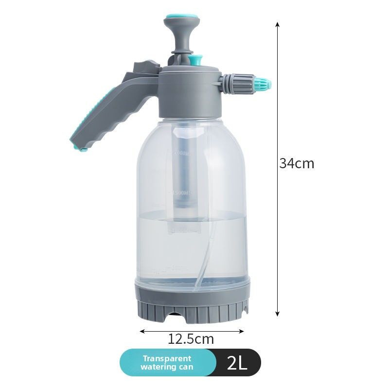 Transparent 3L Pressure Watering Can Explosion-Proof Spray Bottle High-Pressure Sprayer Thickened Multi-Functional_voghion.com