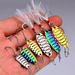 Long Casting Flat Vibration VIB Spoon Shape Lure Metal Bait Blood Groove Hook White Striped Bass Horse Mouth Sequin_voghion.com